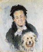 Portrait of Mere Paul Claude Monet